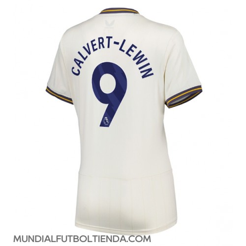 Camiseta Everton Dominic Calvert-Lewin #9 Tercera Equipación Replica 2024-25 para mujer mangas cortas